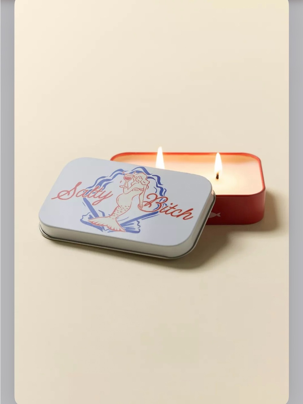 Urban Outfitters sentiments exclusive Tin   Scented Candle